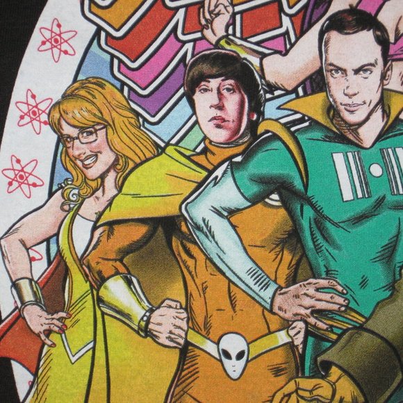 new Big Bang Theory tee t-shirt Bazinga unisex Sydney Cooper GIFT 38 40 MEDIUM - Picture 5 of 9